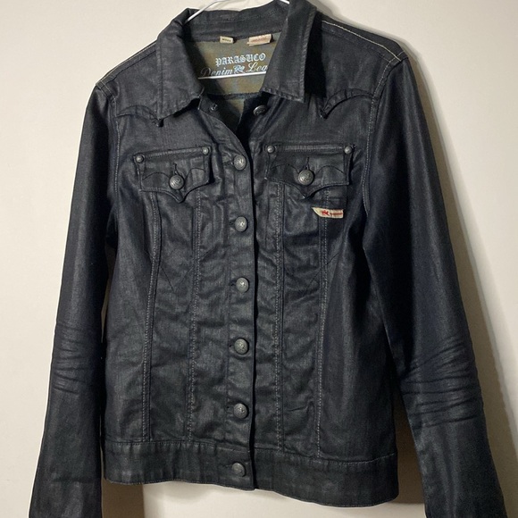 Parasuco denim legend jeans coat ( shiny dark blue ) - Picture 1 of 9